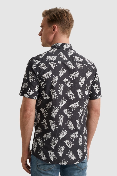 Vanguard short sleeve shirt printed tencel
